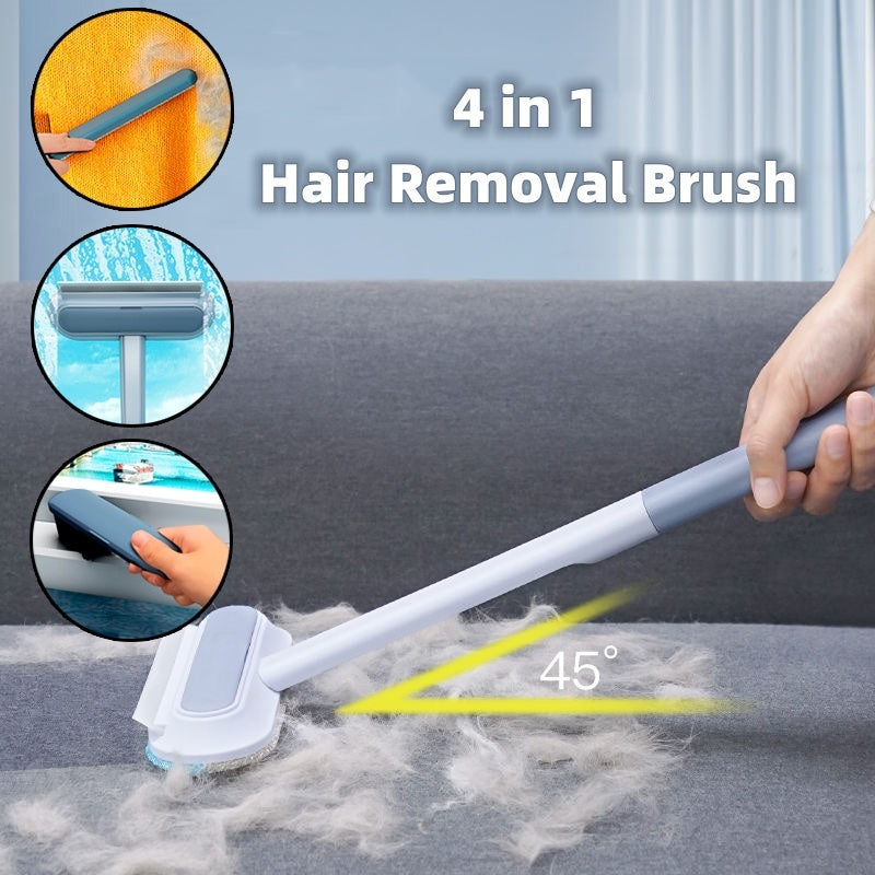 4-in-1 Multifunctional Pet Hair Removal Brush - Happy Paws - Furbizzle