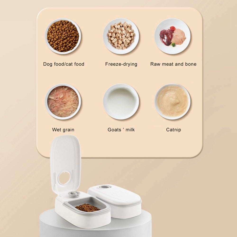 Automatic Pet Feeder Smart Food Dispenser - Happy Paws - Furbizzle