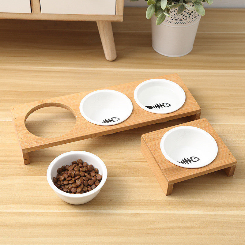 Stylish Cat and Dog Feeding Bowls - Happy Paws - Furbizzle