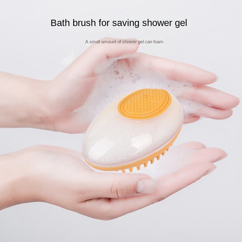 2-in-1 Pet Bath & Grooming Brush - Happy Paws - Furbizzle