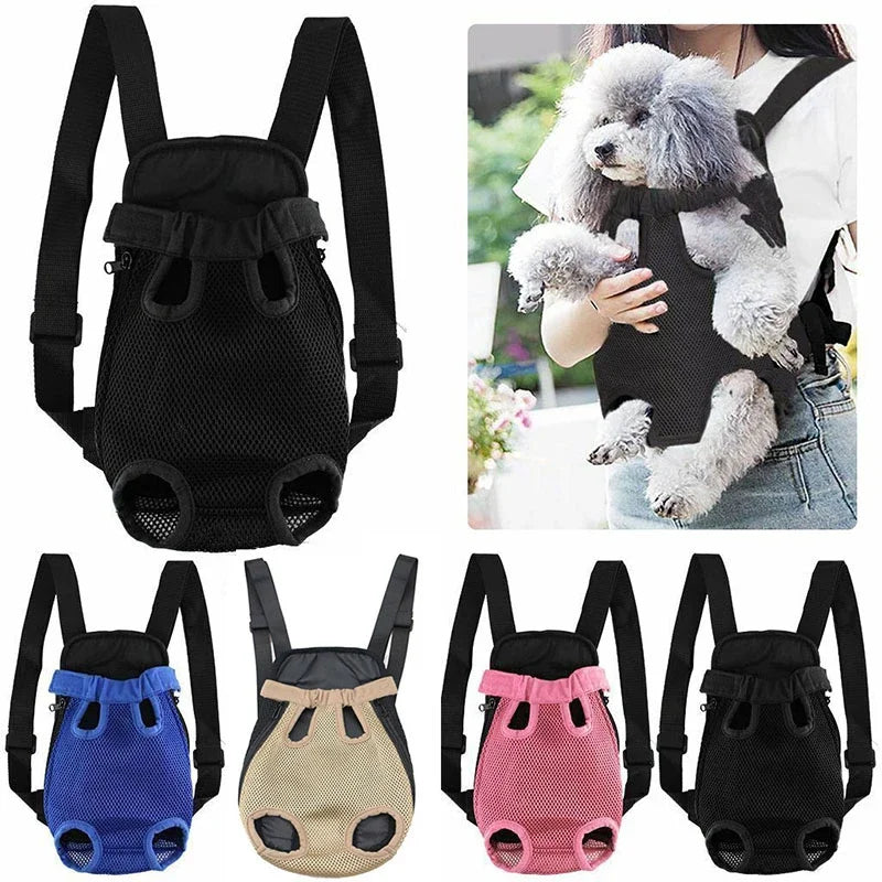 Breathable Camouflage Dog Carrier Backpack - Happy Paws - Furbizzle