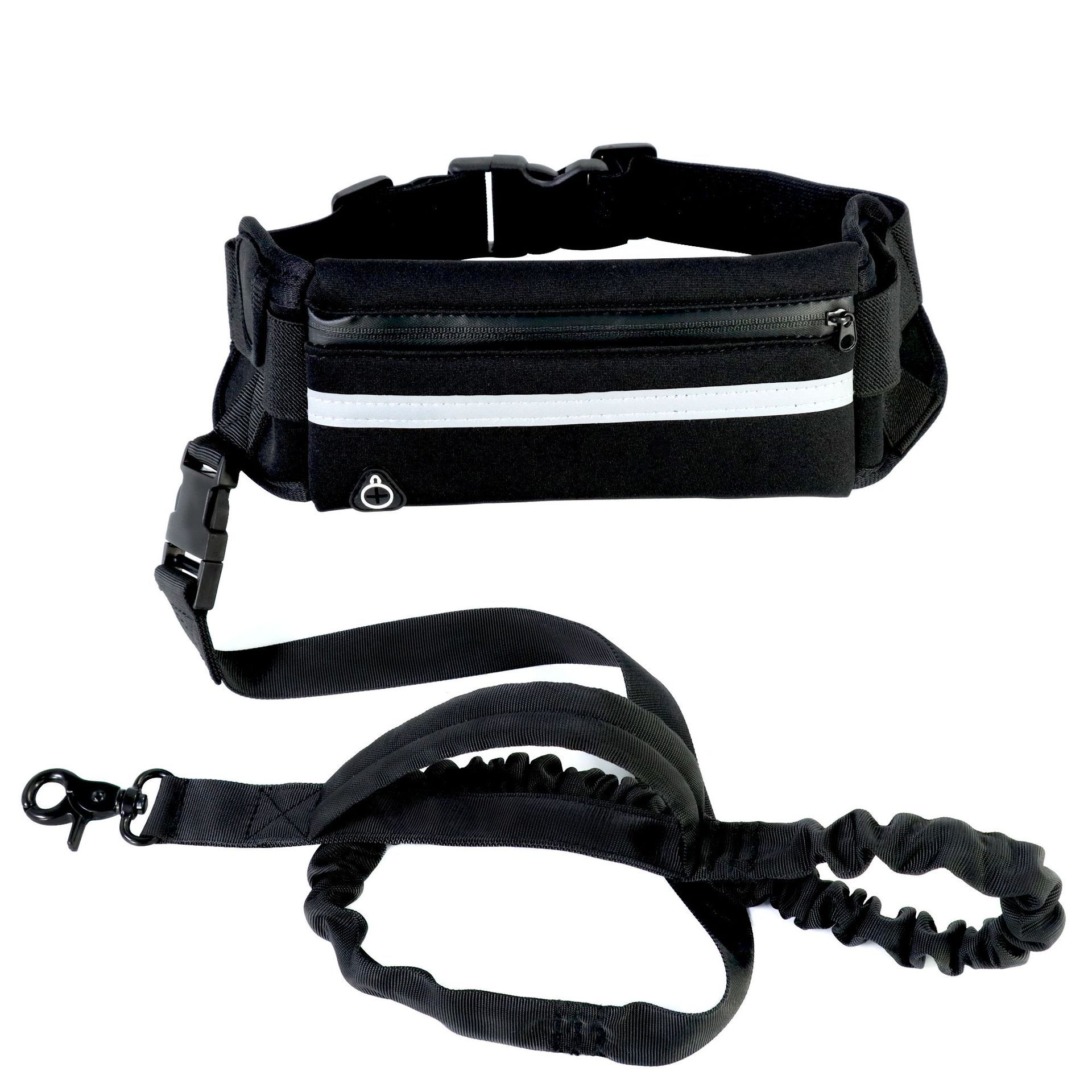 Hands-Free Dog Leash with Bungee & Training Belt - Happy Paws - Furbizzle