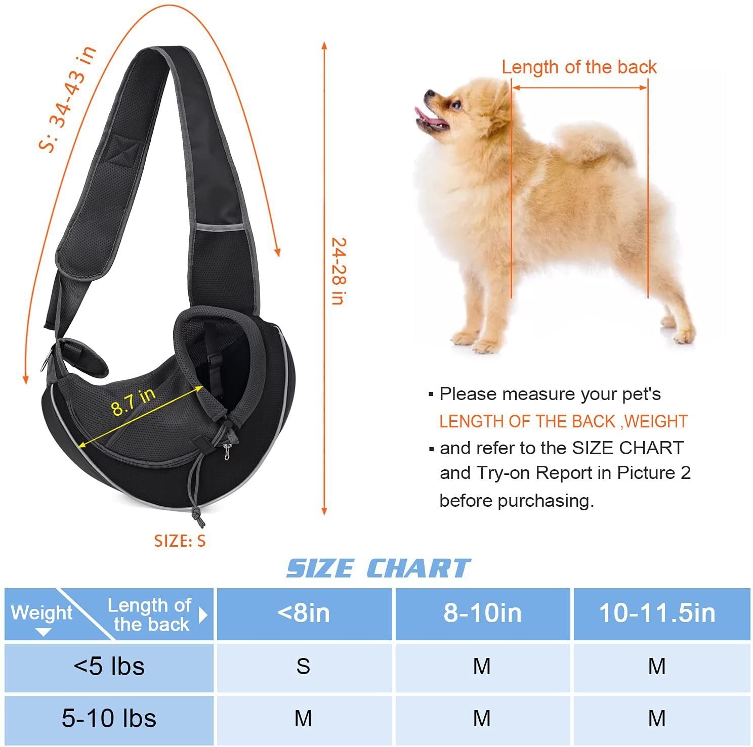 Portable Crossbody Pet Carrier Bag - Happy Paws - Furbizzle